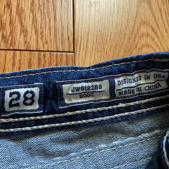 Miss Me boot cut distressed jeans - Picture 4 of 8